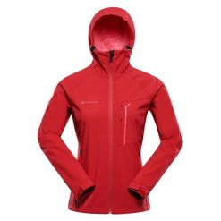 Kurtka softshell damska Alpine Pro Esprita. Czerwone kurtki damskie Alpine Pro, l, bez wzorów, z softshellu, bez kaptura. W wyprzedaży za 299.00 zł.