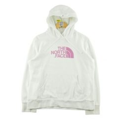 Second life - Damska bluza z kapturem TNF biała - Stan dobry. Białe bluzy damskie The North Face, bez wzorów, z kapturem. Za 85.16 zł.
