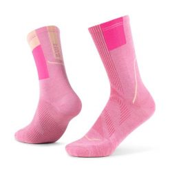 Skarpetki Buff COOLNET® CREW SOCK CC PINK L. Czerwone skarpetki damskie Buff, bez wzorów, z poliamidu. Za 119.99 zł.