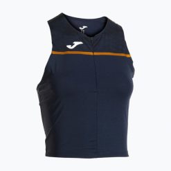 Koszulka do biegania damska Joma Record III Top. Czarne bluzki damskie Joma, s, bez wzorów, bez ramiączek, do biegania. Za 89.99 zł.