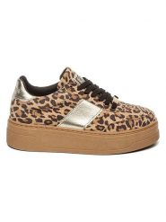 Steve Madden Sneakersy w kolorze srebrno-beżowym rozmiar: 39. Brązowe obuwie sportowe damskie Steve Madden, bez zapięcia. Za 276.05 zł.