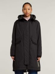 G-Star Parka w kolorze czarnym rozmiar: M. Czarne parki damskie G-Star, m, bez kaptura. Za 549.06 zł.