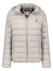 ANAPURNA Kurtka zimowa "Akitalana Hood" w kolorze jasnoszarym rozmiar: M. Szare kurtki damskie ANAPURNA, na zimę, m, bez wzorów, z puchu, bez kaptura. Za 130.99 zł.