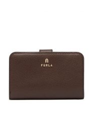 Furla Portfel Camelia M Compact Wallet WP00314 ARE000 4284S Brązowy. Brązowe portfele damskie Furla, bez wzorów, ze skóry. Za 719.99 zł.