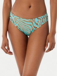 Selmark Dół od bikini BN702 Turkusowy. Niebieskie bikini Selmark, bez wzorów, z syntetyku. Za 209.99 zł.