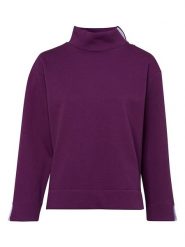 Zero Bluza w kolorze fioletowym rozmiar: 36. Różowe bluzy damskie zero, bez wzorów, z bawełny, bez kaptura. Za 87.81 zł.