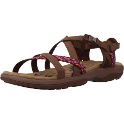 Sandały SKECHERS REGGAE SLIM VACAY Brązowy. Brązowe sandały damskie Skechers, bez wzorów, z syntetyku, bez obcasa, bez zapięcia. Za 254.99 zł.
