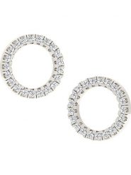 Diamant Vendôme Złote kolczyki-wkrętki z diamentami rozmiar: onesize. Szare kolczyki damskie Diamant Vendöme, z diamentem, złote. Za 900.49 zł.