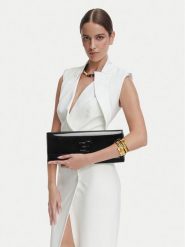 Elisabetta Franchi Torebka BS-29A-67E2-V220 Czarny. Czarne torebki wieczorowe damskie Elisabetta Franchi, bez wzorów, ze skóry, bez dodatków. Za 939.99 zł.
