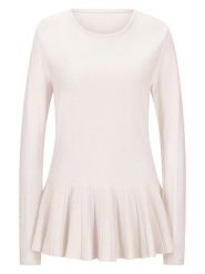 Heine Sweter w kolorze kremowym rozmiar: 44. Brązowe swetry klasyczne damskie Heine, bez kołnierzyka. Za 70.08 zł.