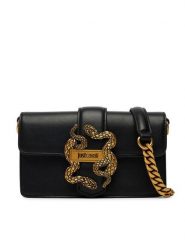 Just Cavalli Torebka 80RA5PA2 ZSA89 Czarny. Czarne torebki wieczorowe damskie Just Cavalli, bez wzorów, ze skóry, bez dodatków. Za 614.99 zł.