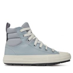 Trampki Converse. Niebieskie trampki damskie Converse, bez wzorów, bez zapięcia. Za 309.99 zł.