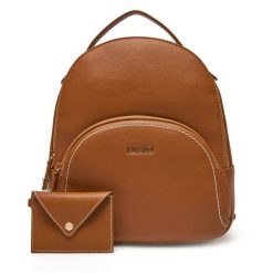 Plecak Liu Jo. Brązowe plecaki Liu Jo, bez wzorów. Za 439.99 zł.
