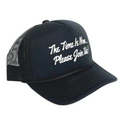 Czapka Trucker Cult Time Is Now. Czarne czapki damskie CULT, bez wzorów. Za 190.00 zł.