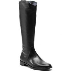 Oficerki GINO ROSSI - Nevia DKF443-XXX-E100-9900-F 99. Czarne kozaki damskie Gino Rossi, ze skóry. W wyprzedaży za 589.00 zł.