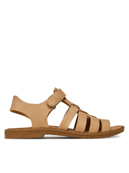 Primigi Sandały 7889611 D Brązowy. Brązowe sandały dziewczęce Primigi, ze skóry, bez obcasa, bez zapięcia. Za 249.99 zł.