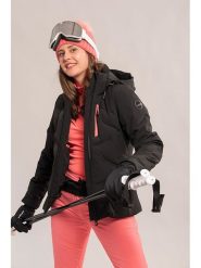 Icepeak Kurtka narciarska "Flovilla" w kolorze czarnym rozmiar: 42. Czarne kurtki sportowe damskie Icepeak, m, bez wzorów, bez kaptura. Za 483.17 zł.