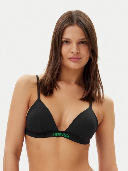 Calvin Klein Swimwear Góra od bikini KW0KW02785 Czarny. Czarne bikini Calvin Klein Swimwear, bez wzorów, z syntetyku. Za 179.99 zł.