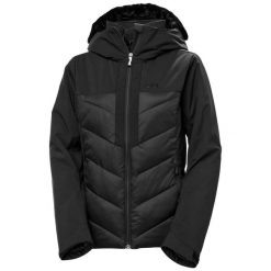 Kurtka narciarska damska Helly Hansen W Bellissimo. Czarne kurtki damskie Helly Hansen, m, bez wzorów, z futra, bez kaptura. Za 1,326.50 zł.