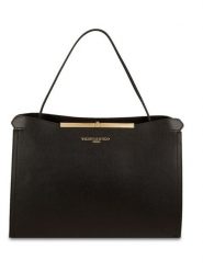 Victor & Hugo Paris Skórzana torebka "Vecy" w kolorze czarnym - 26 x 13 x 3 cm rozmiar: onesize. Czarne torebki klasyczne damskie Victor & Hugo Paris, z materiału, przez ramię, bez dodatków. Za 282.99 zł.
