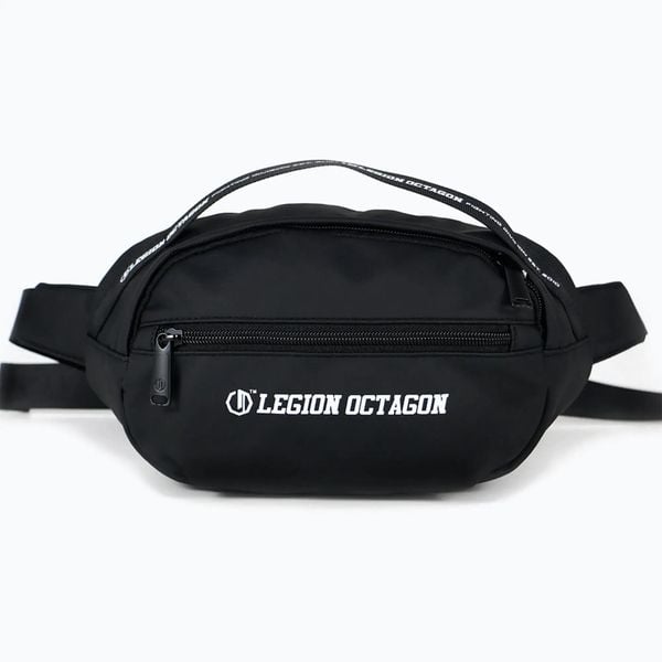Saszetka nerka Octagon Legion Palm Coast. Czarne nerki i saszetki damskie OCTAGON, bez wzorów, z materiału. Za 73.99 zł.