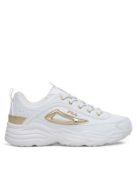 Fila Sneakersy SKYE FFW0458-13069 Biały. Białe obuwie sportowe damskie Fila, z materiału, bez zapięcia. Za 249.99 zł.