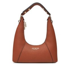 Torebka Guess. Brązowe torebki klasyczne damskie Guess, bez dodatków. Za 429.99 zł.