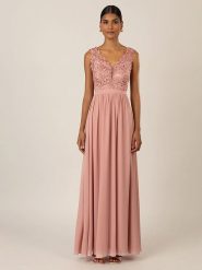 APART Sukienka w kolorze jasnoróżowym rozmiar: 34. Różowe sukienki damskie Apart, bez wzorów, z koronki, bez ramiączek. Za 269.75 zł.