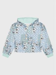 Guess Bluza J3GQ04 KA6R3 Kolorowy Regular Fit. Bluzy dziewczęce Guess, z aplikacjami, z bawełny, bez ramiączek, bez kaptura. Za 139.99 zł.