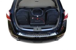 Torby Do Bagażnika Nissan Murano 2008-2015 4Szt Kjust. Czarne torby podróżne KJUST, bez wzorów, z kauczuku. Za 1,257.00 zł.