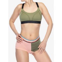 Stanik sportowy Ortovox 150 Essential Sports Top. Zielone biustonosze sportowe damskie ORTOVOX, bez wzorów. Za 261.99 zł.