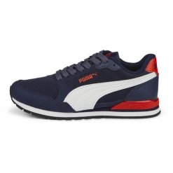 Buty damskie sportowe do chodzenia Puma ST RUNNER v3 L. Czerwone obuwie sportowe casual damskie Puma, z materiału, trekkingowe. Za 244.00 zł.