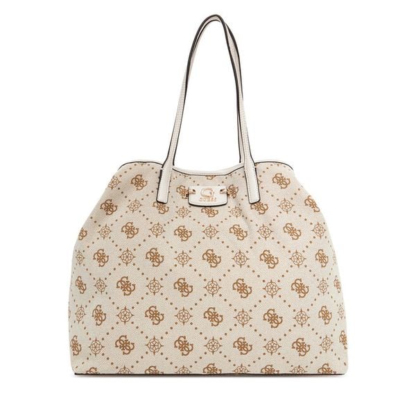 Torebka Guess. Brązowe torebki klasyczne damskie Guess, bez dodatków. Za 409.99 zł.