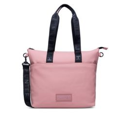 Torba Hunter. Czerwone shopper bag Hunter, bez wzorów, bez dodatków. Za 229.99 zł.
