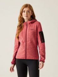 Regatta Kurtka polarowa "Kemilia" w kolorze czerwonym rozmiar: 38. Czerwone kurtki damskie Regatta, bez wzorów, z polaru, bez kaptura. Za 149.31 zł.