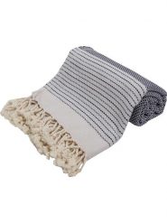 Samimi Chusta hammam w kolorze niebiesko-błękitnym - 180 x 100 cm rozmiar: onesize. Niebieskie chusty damskie Samimi, bez wzorów, z bawełny. Za 69.99 zł.