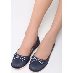 Niebieskie Balerinki My Option. Niebieskie balerinki damskie Born2be, z materiału. Za 54.99 zł.