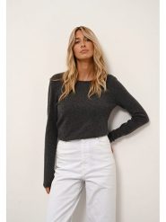 Just Cashmere Kaszmirowy sweter "Vivian" w kolorze antracytowym rozmiar: S. Czarne swetry klasyczne damskie Just Cashmere, s, z kaszmiru, bez kołnierzyka. Za 188.85 zł.