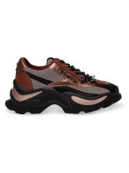 Steve Madden Sneakersy w kolorze brązowym rozmiar: 41. Brązowe obuwie sportowe damskie Steve Madden, bez zapięcia. Za 245.38 zł.