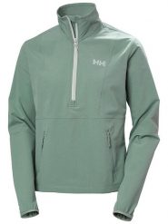 Helly Hansen Kurtka funkcyjna "Cascade Shield Anorak" w kolorze zielonym rozmiar: S. Zielone kurtki sportowe damskie Helly Hansen, s, bez wzorów, bez kaptura. Za 197.63 zł.