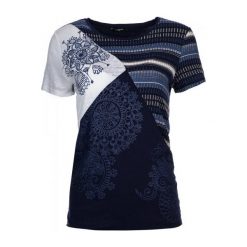 Odzież damska: Desigual T-Shirt Damski S Ciemnoniebieski