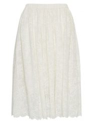 MOSS COPENHAGEN Spódnica "Dorota" w kolorze kremowym rozmiar: M. Brązowe spódnice damskie Moss Copenhagen, na co dzień, m, bez wzorów, z bawełny, maxi. Za 173.99 zł.