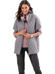 WITT WEIDEN Kamizelka pikowana w kolorze szarym rozmiar: 36. Szare kamizelki damskie WITT WEIDEN, bez wzorów, bez kaptura. Za 60.99 zł.