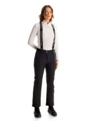 Fischer Spodnie narciarskie w kolorze czarnym rozmiar: S. Czarne spodnie dresowe damskie FISCHER, s, bez wzorów, narciarskie. Za 547.77 zł.