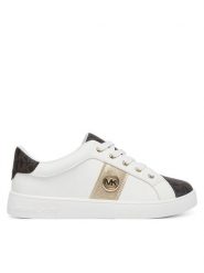 MICHAEL Michael Kors Sneakersy Jem Raine MK03944102 Biały. Białe buty sportowe dziewczęce MICHAEL Michael Kors, ze skóry, bez zapięcia. Za 379.99 zł.