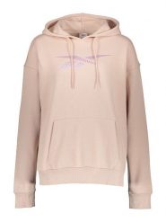 Reebok Bluza "Vector Graphic" w kolorze jasnoróżowym rozmiar: S. Różowe bluzy damskie Reebok, s, bez wzorów, z kapturem. Za 105.38 zł.