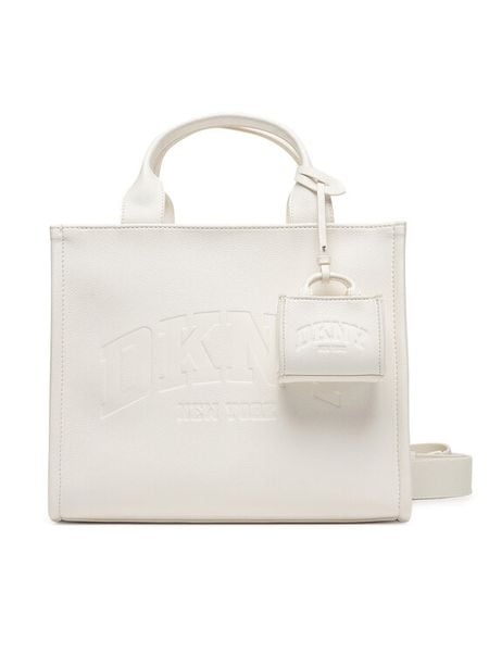 DKNY Torebka R53AAR57 Écru. Torebki klasyczne damskie DKNY, ze skóry, bez dodatków. Za 699.99 zł.