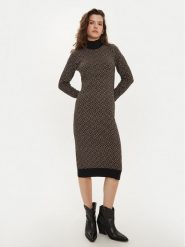 Vero Moda Sukienka dzianinowa Aria 10314462 Czarny Slim Fit. Czarne sukienki damskie Vero Moda, bez wzorów, z dzianiny, bez ramiączek. Za 139.99 zł.