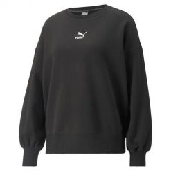 Bluza sportowa damska Puma 53351201. Czarne bluzy damskie Puma, m, bez wzorów, bez kaptura. Za 345.00 zł.