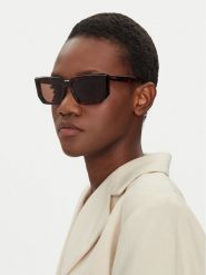 Max Mara Okulary przeciwsłoneczne MM0126 52E Brązowy. Brązowe okulary przeciwsłoneczne damskie Max Mara. Za 579.99 zł.